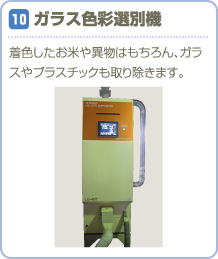 ガラス色彩選別機